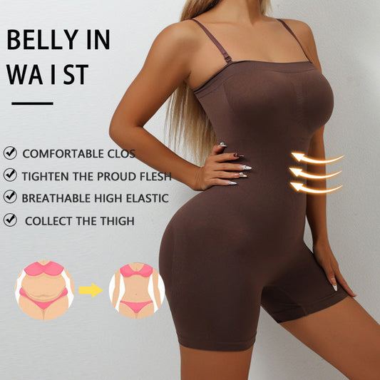 Vrouwen Naadloze Shapewear met Verwijderbare Band