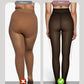 Magische panty met fleecevoering – doorschijnend effect