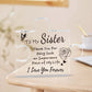 💕Gegraveerde puzzel voor Zussen/Mama/Papa/Besties/Dochter/Grootmoeder/Vrouw