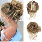 💥Hot Sale 💥- Haarstuk voor rommelige knot, golvende krullende chignon paardenstaart voor dagelijks gebruik