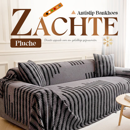 🎁Nieuw in 2026: 50% KORTING💥Zachte, pluche antislip-bankhoes – dikke gestreepte bankhoes, gezellige, winterbestendige meubelbeschermer voor de woonkamer, universele antislip-bankhoes