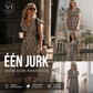 👗Nieuw binnen 50% KORTING!🥰Damesjurk met V-hals en luipaardprin