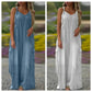 🌸Speciale prijs🌸  Dames losse jumpsuit met wijde pijpen en zakken