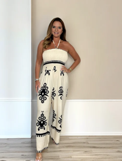🎁2026 Nieuw binnen 50% KORTING💥Tube Top Jarretel Jumpsuit