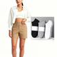 💃 Boterzachte Dames Shorts – Hoge Taille & Mooie Aansluitende Pasvorm ✨