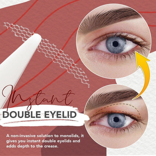 🔥Vandaag 25%~59% korting🔥💕-GLUE-FREE INVISIBLE DOUBLE EYELID STICKER💕Natural and comfortable