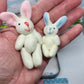🔥Paas Beste Cadeau 50% KORTING - 🎁🐇Bunny Easter Pluche moeder en baby konijntjes in Pocket Tin: rollenspel broers en zussen Cadeau, Paascadeau