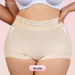 BBEUU 3-delige set shapewear-slipjes met hoge taille en antislip siliconenband – Rekbaar, ademend en naadloos, voor een platte buik en een strakker achterwerk, voor dagelijks zelfvertrouwen. Basic, minimalistische damesmodellen in diverse kleuren, 3 stuks