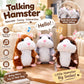 🐹 60% KORTING – Pratende Hamsterknuffel van 15 cm | Herhaalt Geluid en Beweegt Zijn Kopje