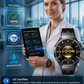 ⏰🎁Slim gezondheids­horloge met titanium band