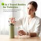 🧴4-in-1 Hervulbare Reisflessen Set – Lekvrij, Compact & Georganiseerd: Perfect Voor Reizen/Vakantie!