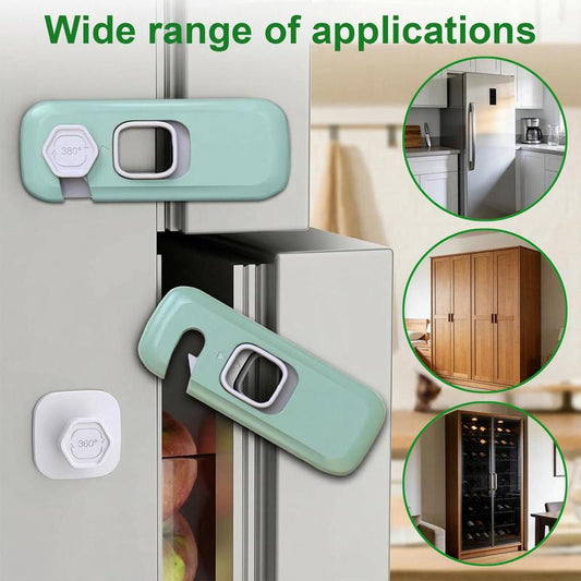 🔒Multifunctioneel Kinderslot voor de Koelkast | Kindveilige Beveiliging & Discreet Ontwerp