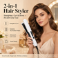⏰🎁2-in-1 Haarstraightener en Krultang met Negatieve Ionische Verzorging