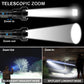 ⏰🎁LED oplaadbare tactische laser zaklamp 90000 hoge lumen