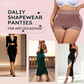 BBEUU 3-delige set shapewear-slipjes met hoge taille en antislip siliconenband – Rekbaar, ademend en naadloos, voor een platte buik en een strakker achterwerk, voor dagelijks zelfvertrouwen. Basic, minimalistische damesmodellen in diverse kleuren, 3 stuks