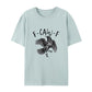 Grappig grafisch T-shirt met kraai