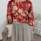🌸 Nieuw Binnen! Floral Kimono met Ruches en Strik – Luchtig, Los & Boho Chic | Tijdelijk 49% KORTING – OP = OP