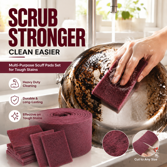 🔥【DAILY DEAL】💦 Industriële Kwaliteit Carborundum Korrels | Krachtig Ontroesten, Weinig Kracht | 3x Dikker, Langer Bruikbaar | HALF PRICE TODAY 🚀