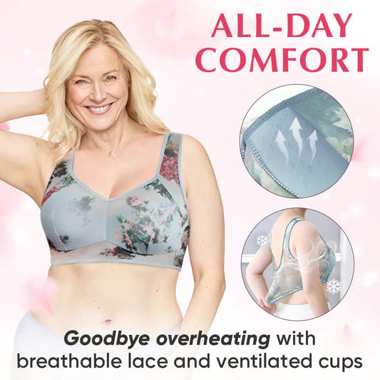 🔥🔥🔥Zomers Beste Vrienden——Kanten Knoploze Comfortabele Beha