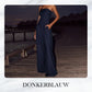 Jumpsuit zonder mouwen met zakken