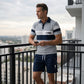 ⏳Tijdelijke aanbieding⏰Tweedelige set voor heren: shirt en korte broek