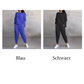 🔥 Top met lange mouwen en ronde hals ＆ 2-delige broekenset