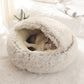 🔥New Year Sale🔥Pluche bed voor honden en katten - Gezellig pluchen nest