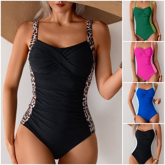 🎁2026 Nieuw binnen 50% KORTING💥🩱 Halter Slim afslankend badpak uit één stuk 🌴 | Perfecte vormbehoud op het strand