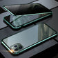 📱Magnetisch iPhone-hoesje met anti-spiegelglas en metaal