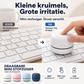 🔥Aanbieding 50% KORTING🔥 Stop met het wegblazen van kruimels van je toetsenbord! Draagbare mini-bureaustofzuiger – USB-oplaadbaar, 360° zuigkracht, start met één druk op de knop 🖥️
