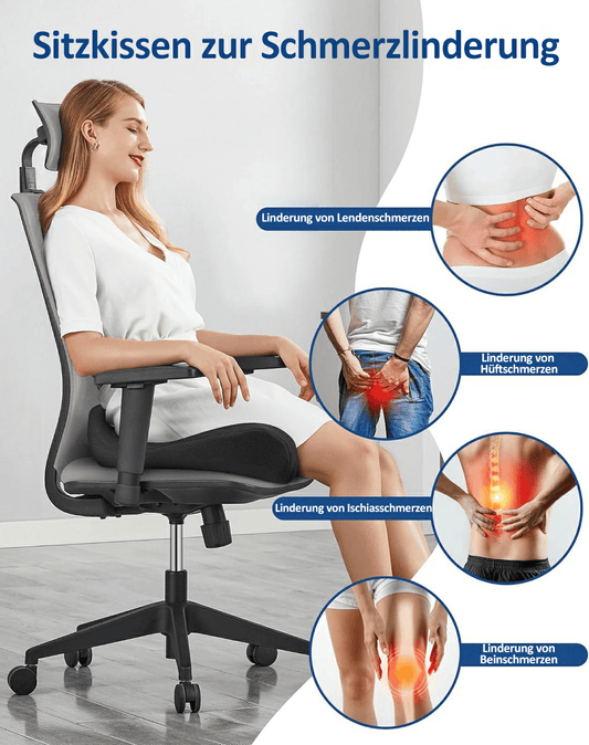 🎁LAST DAY 50％ KORTING🔥Ergonomisch zitkussen van traagschuim