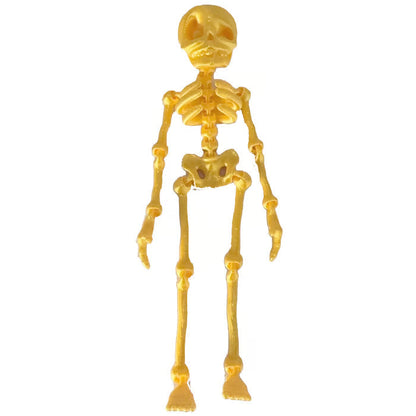 3D-geprint vintage skelet magnetisch beeldje 🎃