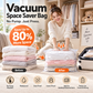 ⏳ALLEEN VANDAAG IN DE UITVERKOOP!🏆🧳Vacuümzakken zonder pomp – Gewoon dichtdrukken en klaar, geen pomp nodig. Bespaart 80% ruimte, houdt kleding droog en stofvrij. Perfect voor volumineus beddengoed en spullen die je buiten het seizoen niet gebruikt.