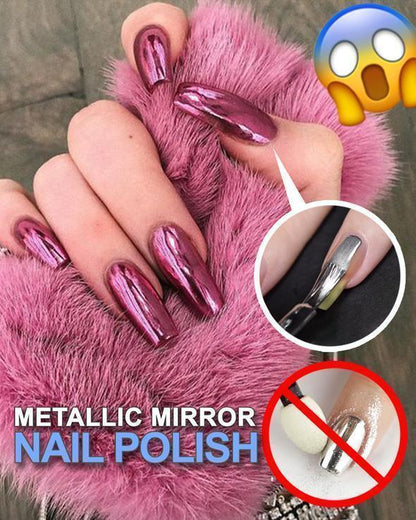 ⏰🎁Glamoureuze metallic spiegelende nagellak uit 2026