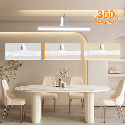 ⏰🎁E27 LED Rechthoekige Kristallamp