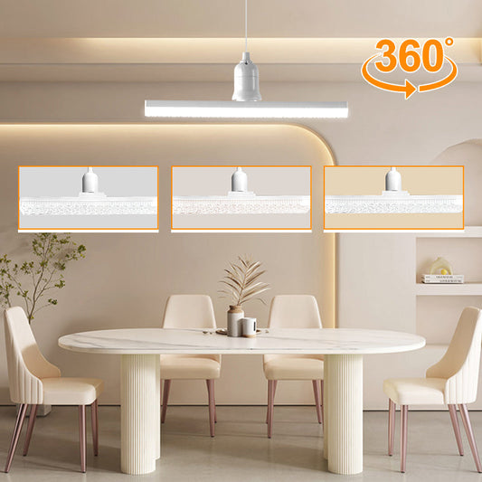 ⏰🎁E27 LED Rechthoekige Kristallamp