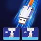 ⌛ Tijdelijk 50% korting🔥 3-in-1 roterende elleboog-datakabel voor snel opladen van 120 W⚡