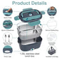 🍱⚡ 50% KORTING! Nooit meer koude lunches onderweg! Deze draagbare elektrische lunchbox van 60W verwarmt je maaltijd in 25-40 minuten, ook in de auto of vrachtwagen. 1,5L, lekvrij, met 12V- en 230V-aansluiting!