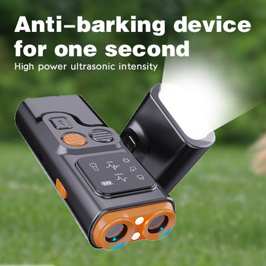 ⏰🎁Ultrasoon honden blafcontroleapparaat met knipperend licht Set