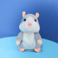 🐹 60% KORTING – Pratende Hamsterknuffel van 15 cm | Herhaalt Geluid en Beweegt Zijn Kopje