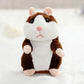 🐹 60% KORTING – Pratende Hamsterknuffel van 15 cm | Herhaalt Geluid en Beweegt Zijn Kopje