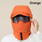 ❄️Winteraanbieding🍂-Winddichte, volledig bedekkende outdoorrijmasker met bril
