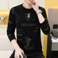 Heren Ronde Hals Zakelijke Casual Losse Top