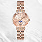 🎀60% KORTING Nieuwjaarsuitverkoop🎀 Modieuze Diamant Maan en Ster Horloge voor Dames