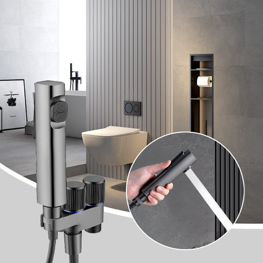 🚽🎁1-In-2-Out Dubbele Regelklep & Bidetspuit Set