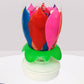 🎂Magische Bloemen Verjaardagskaars