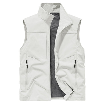 ⏳ Beperkte tijd 49% korting! 💥Heren Comfortabele Sneldrogende Vest met Zakken