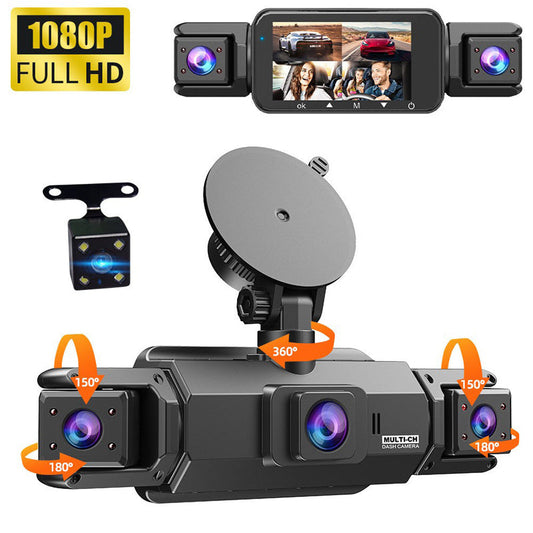 🔥New Arrival 2026🔥4-kanaals HD nachtzicht autocamera