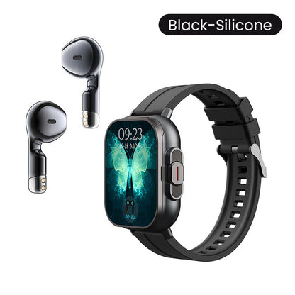 2-in-1 Bluetooth Oordopjes met Smart Horloge