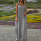 🌸Speciale prijs🌸  Dames losse jumpsuit met wijde pijpen en zakken